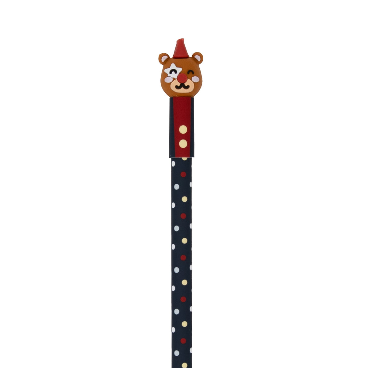 Caneta Apagável Bo-Bo Circo Urso Palhaço Risoso - Mr. Wonderful