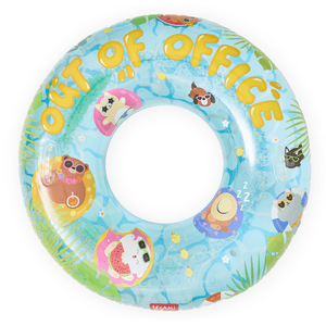 Boia insuflável Maxi para piscina - Out of Office - Legami - Papelaria Encantada