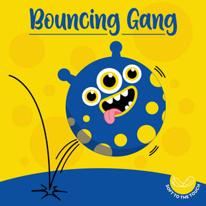 Bola Saltitante Monstro – Bouncing Gang - Legami - Papelaria Encantada