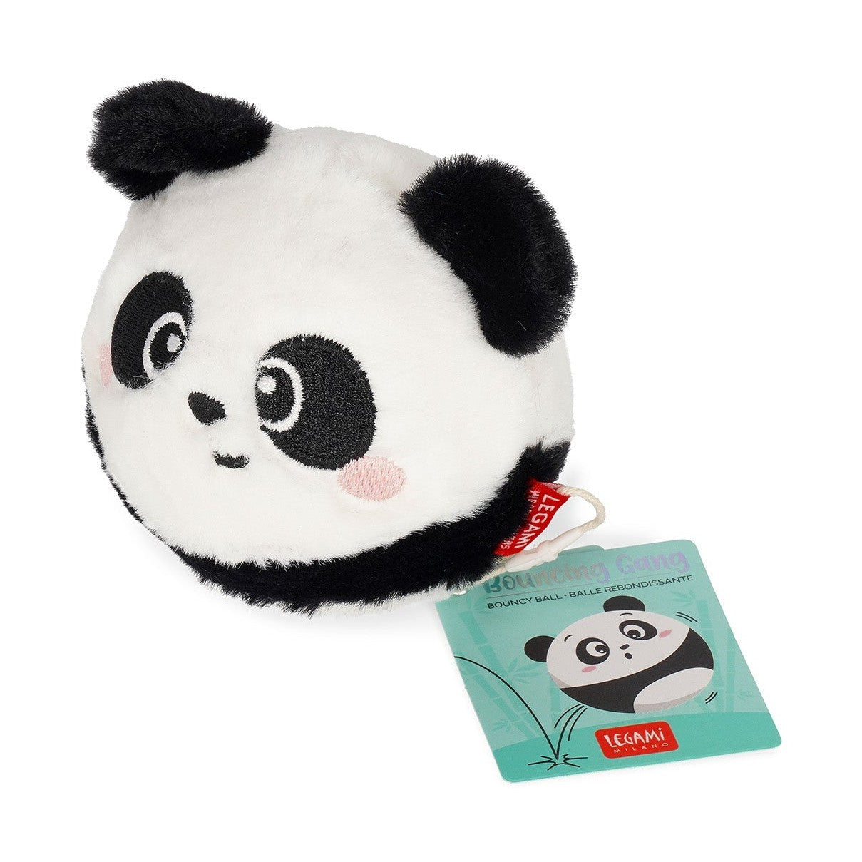 Bola Saltitante Panda – Bouncing Gang - Legami - Papelaria Encantada