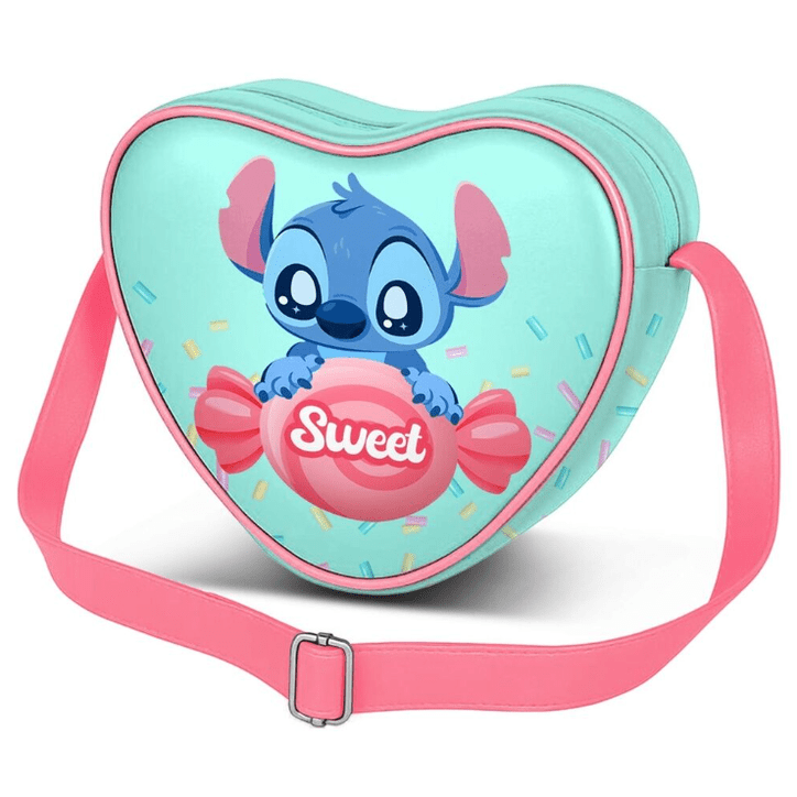 Bolsa Candy coração Stitch Disney - Papelaria Encantada