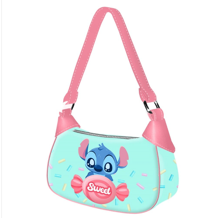 Bolsa Candy Stitch Disney - Papelaria Encantada