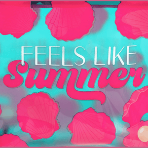 Bolsa de praia Legami - Feels Like Summer - Papelaria Encantada