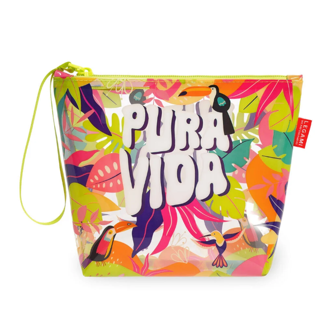 Bolsa de praia Legami - Pura vida - Papelaria Encantada