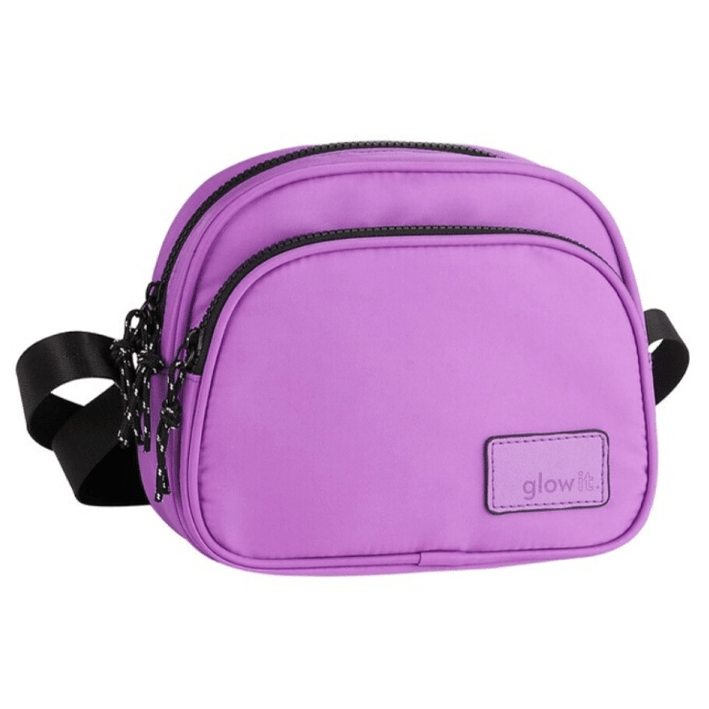 Bolsa Glow it Roxo - Papelaria Encantada