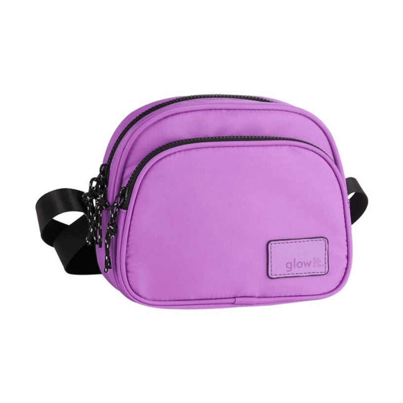 Bolsa Glow it Roxo - Papelaria Encantada