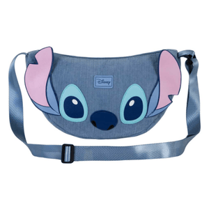 Bolsa oval azul Lilo e Stitch Roy - Papelaria Encantada