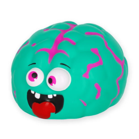 Boneco anti - stress cerebro Legami halloween - Papelaria Encantada