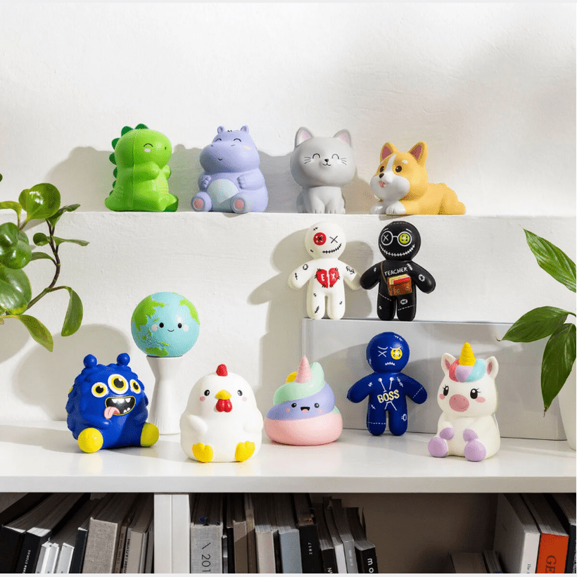 Boneco anti - stress Cocô Legami - Papelaria Encantada