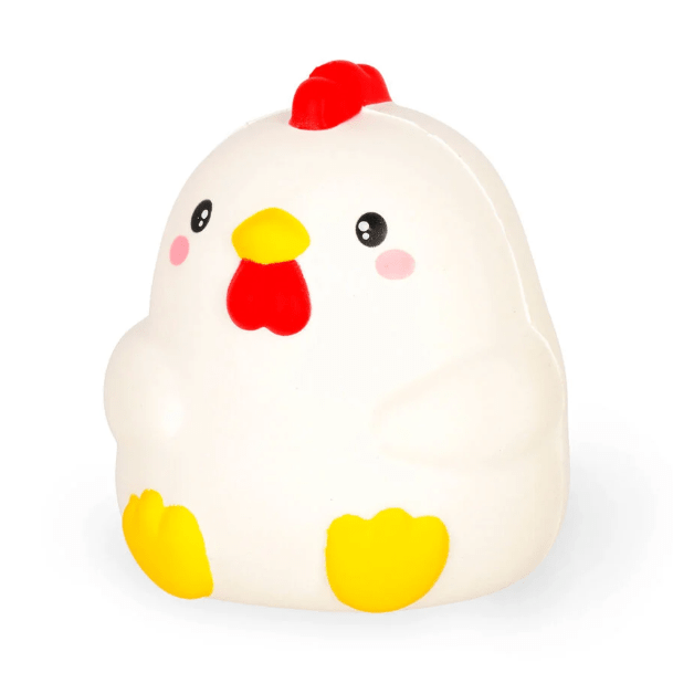 Boneco anti - stress Galinha Legami - Papelaria Encantada