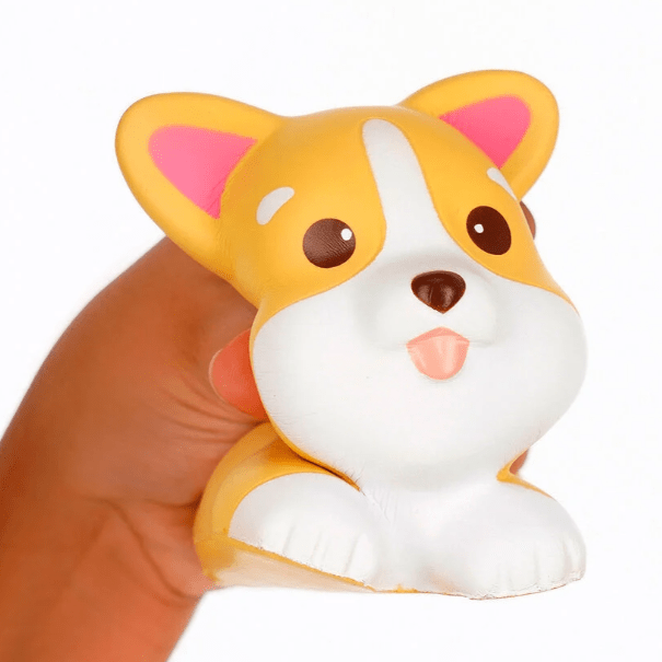 Boneco anti - stress legami Corgi - Papelaria Encantada