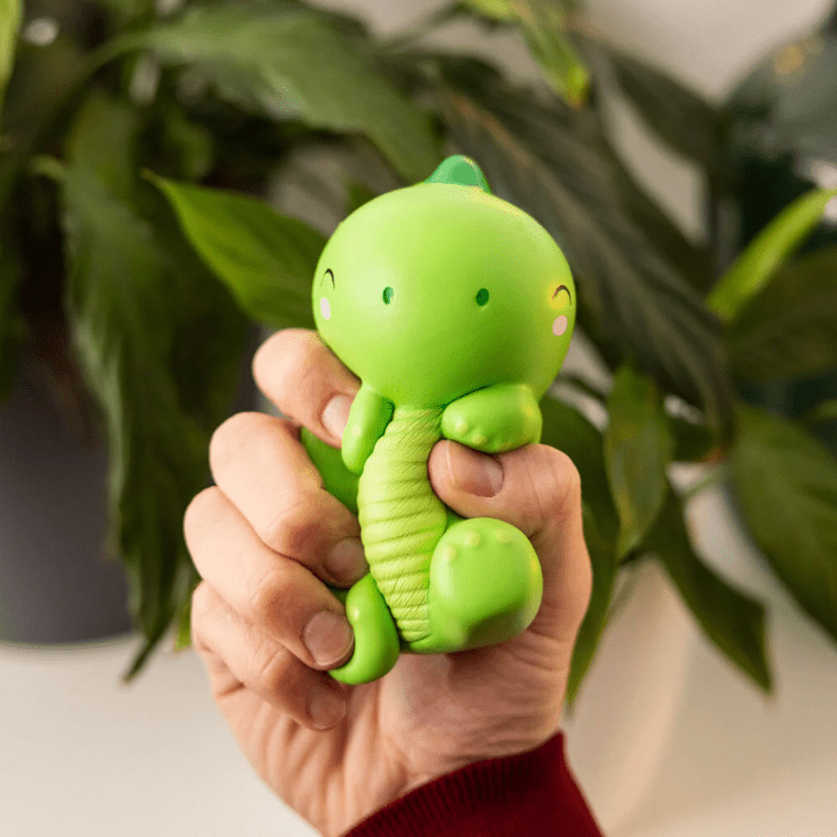 Boneco anti - stress legami Dinossauro - Papelaria Encantada