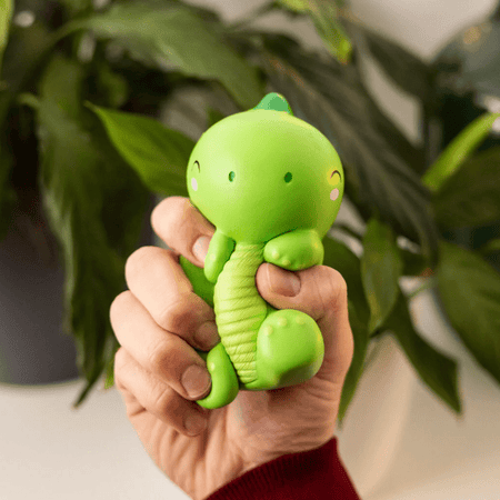 Boneco anti - stress legami Dinossauro - Papelaria Encantada