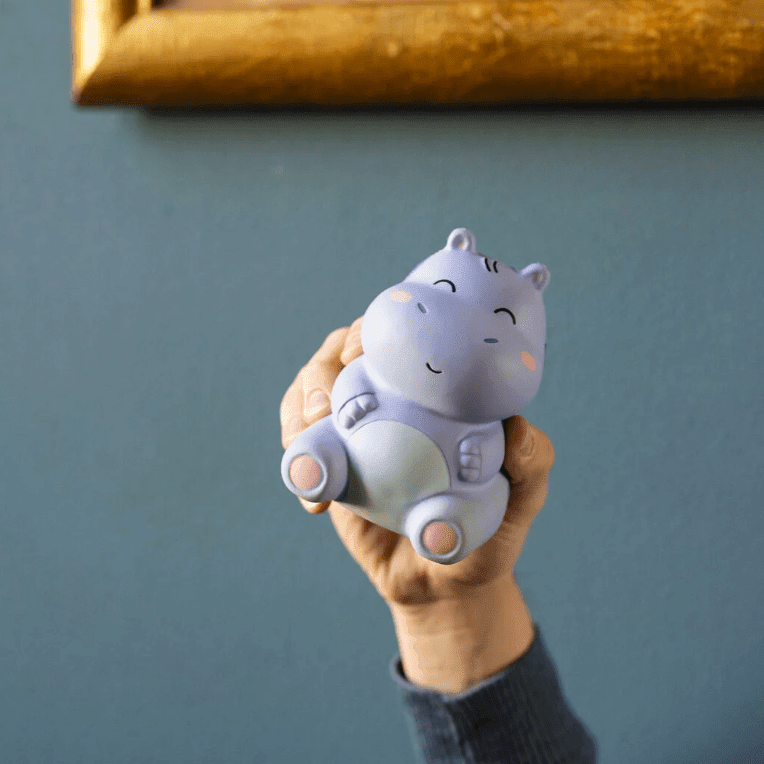 Boneco anti - stress legami Hippo - Papelaria Encantada