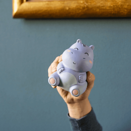 Boneco anti - stress legami Hippo - Papelaria Encantada