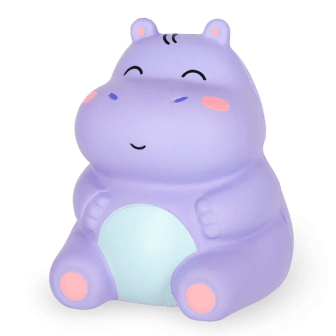 Boneco anti - stress legami Hippo - Papelaria Encantada