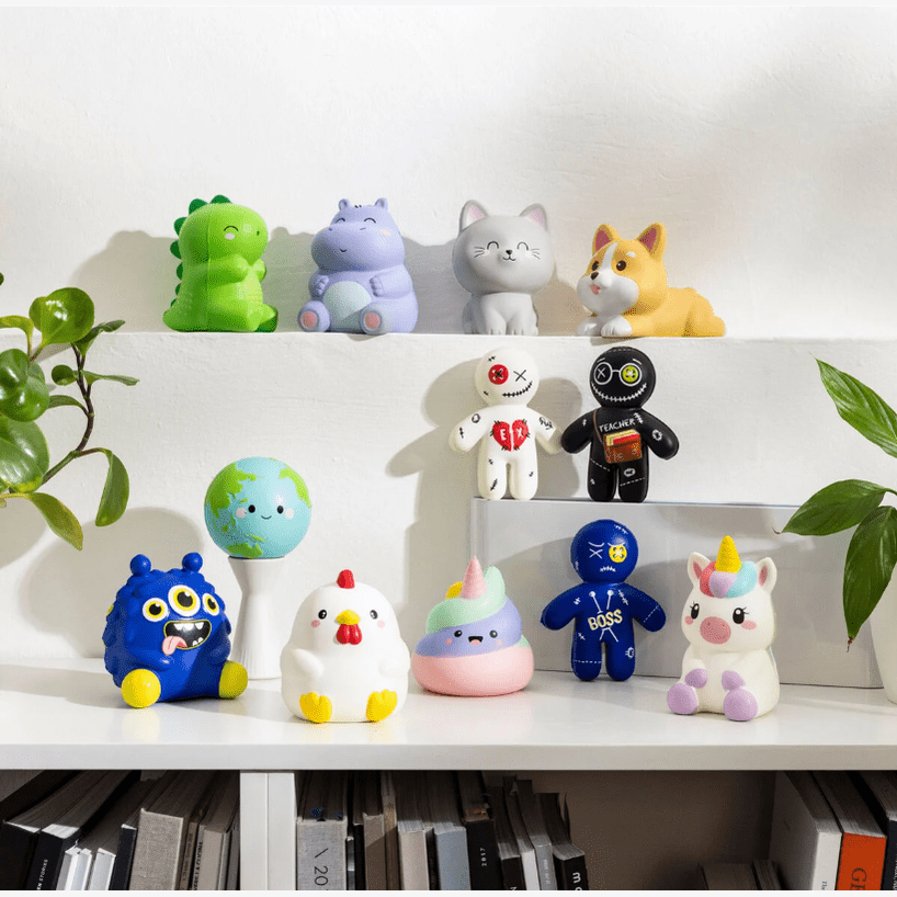 Boneco anti - stress Viagem Legami - Papelaria Encantada
