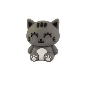 Borracha 3D itotal Gato Cinzento - Papelaria Encantada