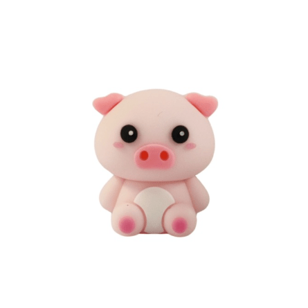 Borracha 3D itotal Porco - Papelaria Encantada