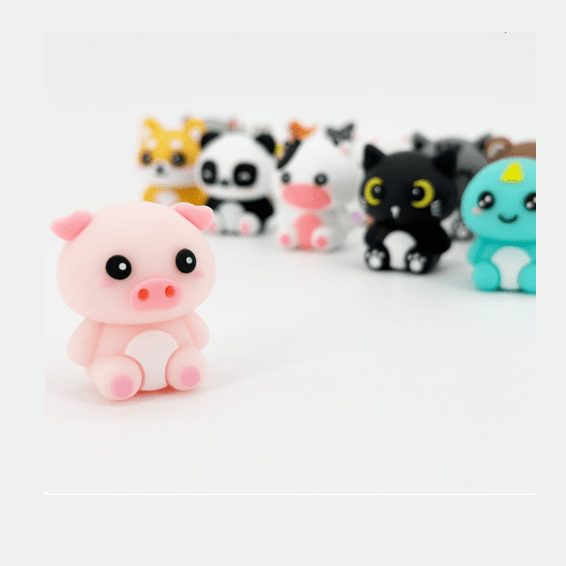 Borracha 3D itotal Porco - Papelaria Encantada