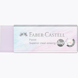 Borracha Dust Free pastel lilás Faber - castell - Papelaria Encantada
