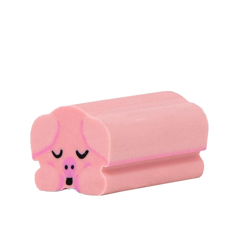Borracha Porco Lazy Mr. Wonderful - Papelaria Encantada