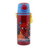 Garrafa de Alumínio Spiderman 730 ml com Palhinha