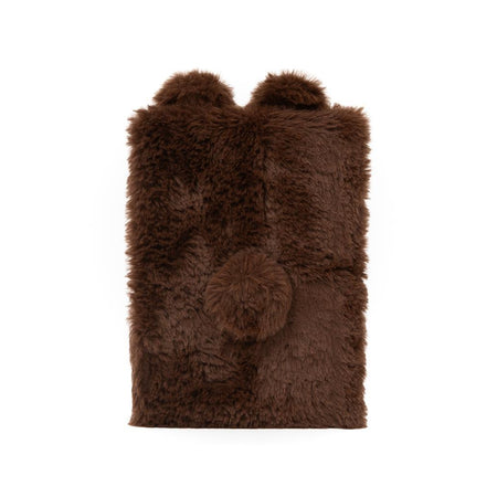 Cadeno A5 Peluche com Bolso - Urso Lazy - Mr wonderful - Papelaria Encantada