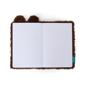 Cadeno A5 Peluche com Bolso - Urso Lazy - Mr wonderful - Papelaria Encantada