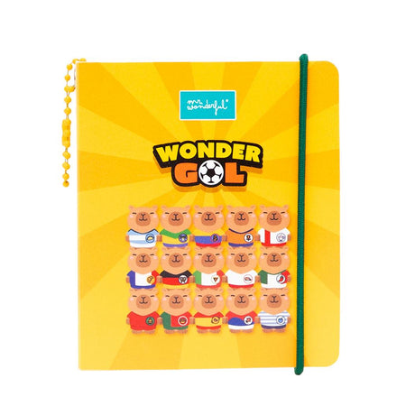 Caderneta Coleção - WonderGol - Mr. Wonderful - Papelaria Encantada