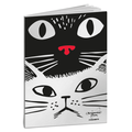 Caderno A4 agraf. Blasetti Pautado - Gatos - Papelaria Encantada