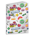 Caderno A4 agraf. Blasetti Pautado - Good Vibes - Papelaria Encantada