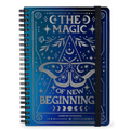 Caderno A4 com linhas Moth Legami - Papelaria Encantada