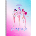 Caderno A4 Kpop Demon hunters - Papelaria Encantada