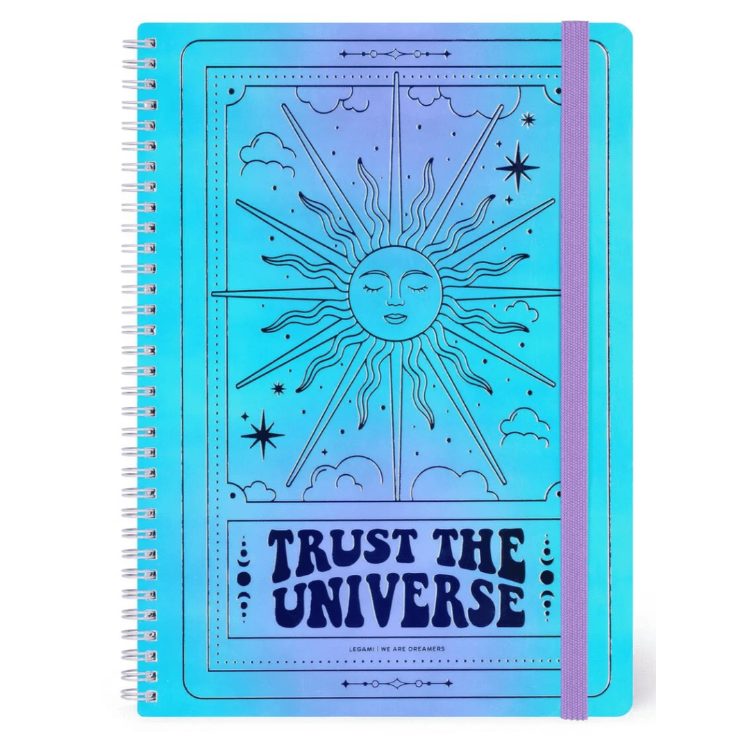 Caderno A4 Legami com linhas e capa dura Espiral - Tarot Ed. Especial - Papelaria Encantada
