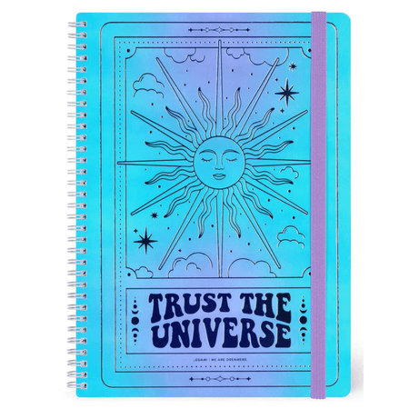 Caderno A4 Legami com linhas e capa dura Espiral - Tarot Ed. Especial - Papelaria Encantada