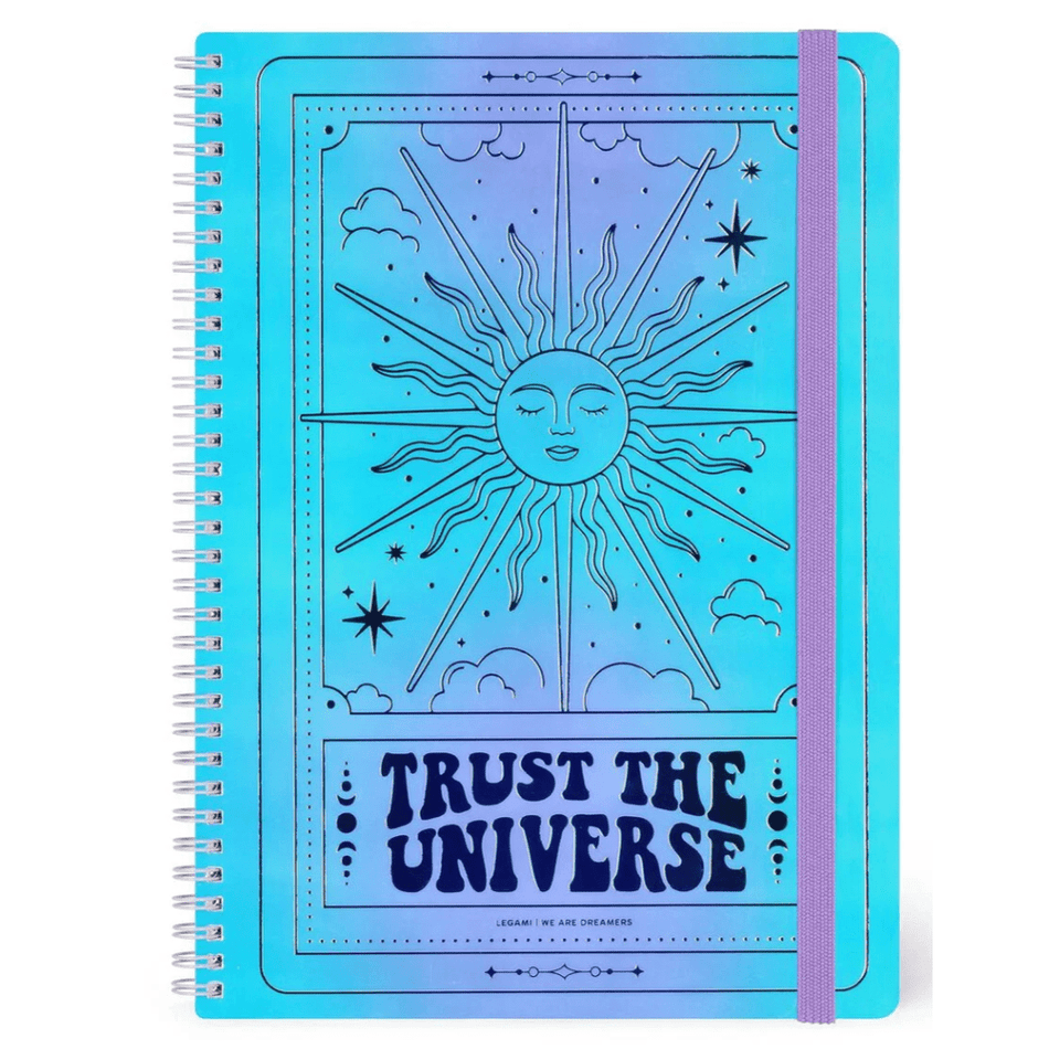 Caderno A4 Legami com linhas e capa dura Espiral - Tarot Ed. Especial - Papelaria Encantada