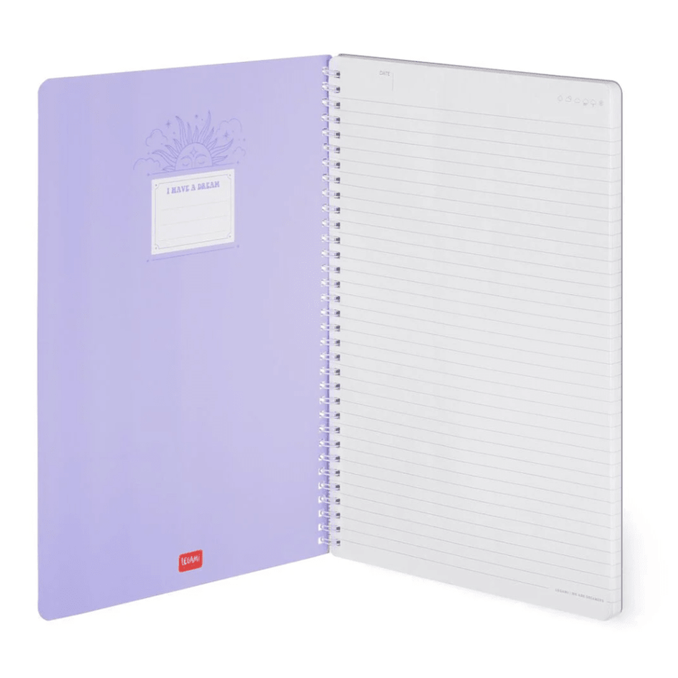 Caderno A4 Legami com linhas e capa dura Espiral - Tarot Ed. Especial - Papelaria Encantada