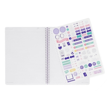 Caderno A4 Legami com linhas e capa dura Espiral - Tarot Ed. Especial - Papelaria Encantada