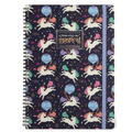 Caderno A4 Legami com linhas e capa dura Espiral - Unicórnio - Papelaria Encantada