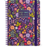 Caderno A4 Legami Espiral Maxi - Flowers - Papelaria Encantada