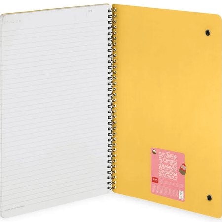 Caderno A4 Legami Espiral Maxi - Sushi Cat - Papelaria Encantada