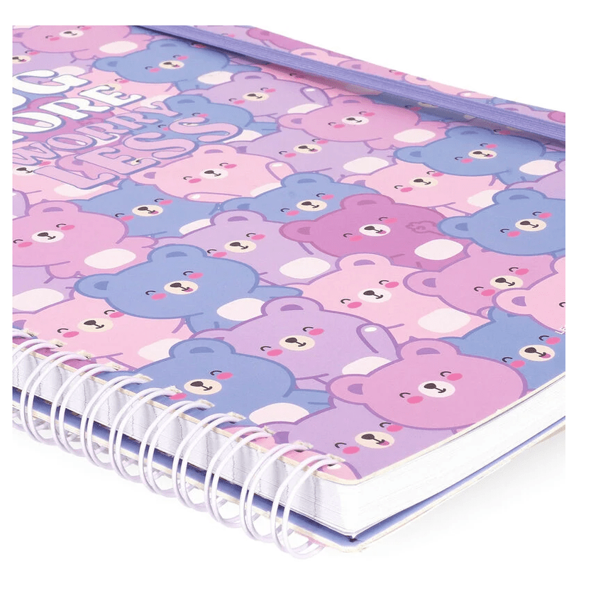 Caderno A4 Legami Espiral Maxi - Teddy Bear - Papelaria Encantada