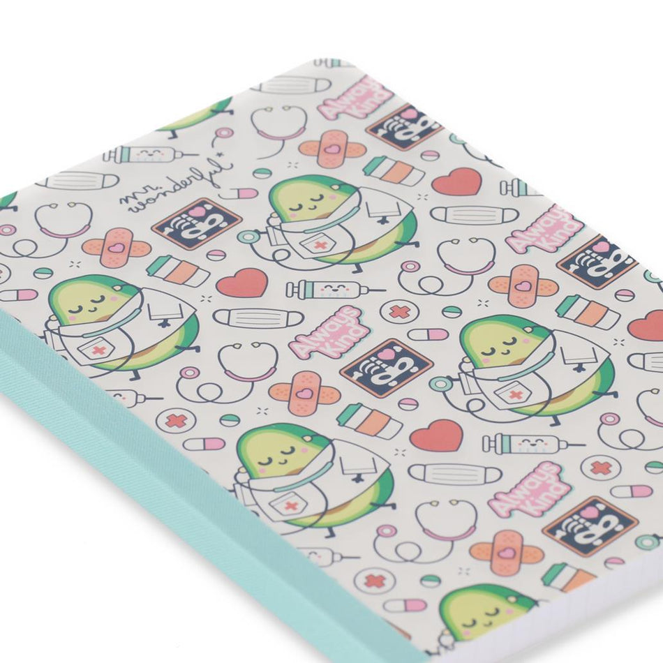 Caderno A5 - Always kind - Saúde - Mr.wonderful - Papelaria Encantada