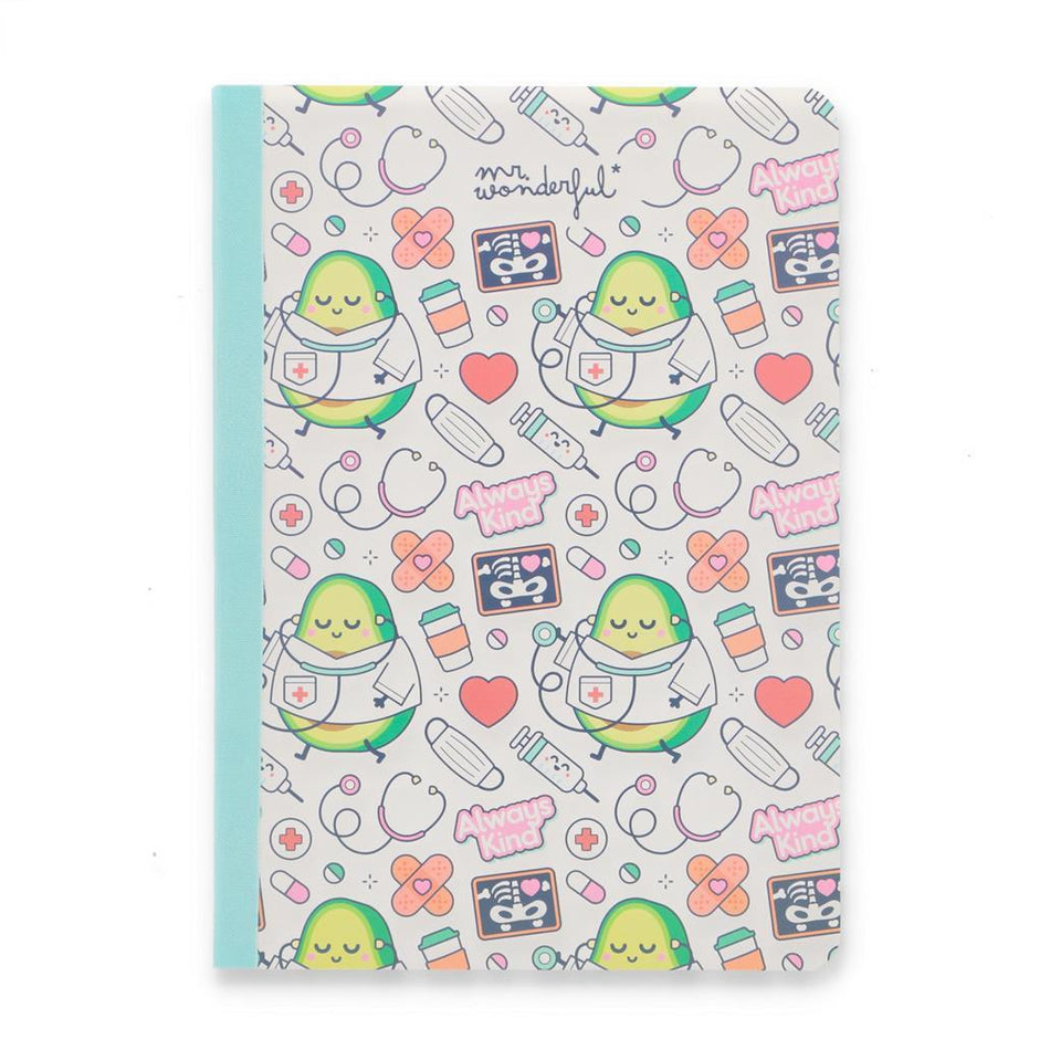 Caderno A5 - Always kind - Saúde - Mr.wonderful - Papelaria Encantada