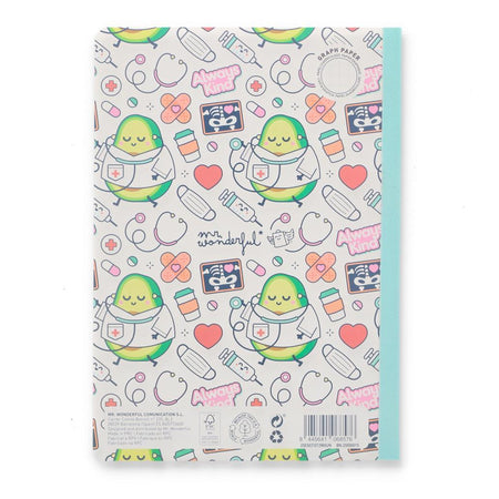 Caderno A5 - Always kind - Saúde - Mr.wonderful - Papelaria Encantada