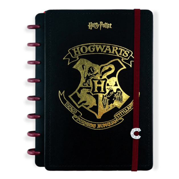 Caderno A5 black by Harry Potter - Papelaria Encantada