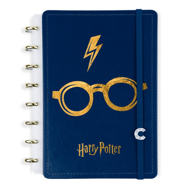 Caderno A5 blue by Harry Potter - Papelaria Encantada