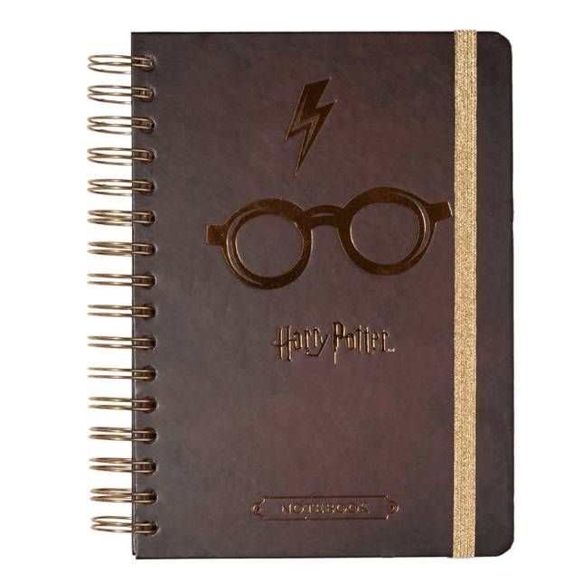 Caderno A5 Capa dura Harry Potter - Papelaria Encantada