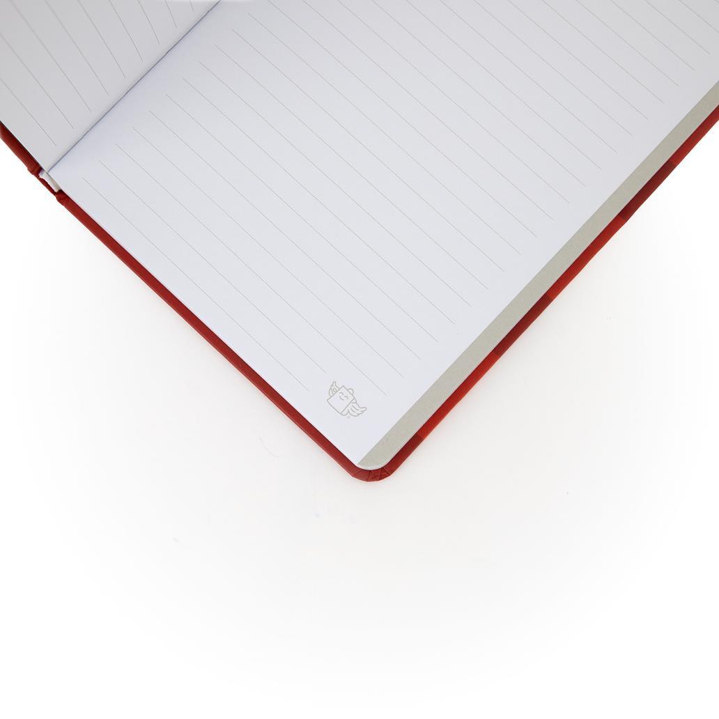 Caderno A5 com peluche duende menino - I'm on the nice list! - Papelaria Encantada